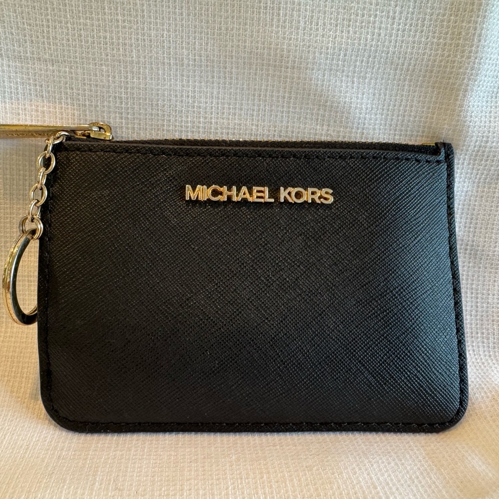 Michael Kors Black Wristlet